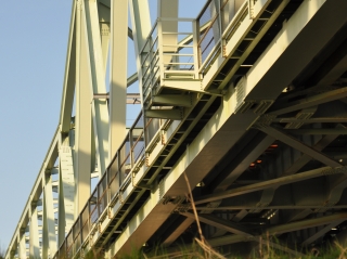 常磐線/利根川鉄橋/取手市
